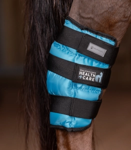 Ochraniacz chłodzący na staw skokowy konia Waldhausen "Health + Care Hock Cooling Boot Gel"