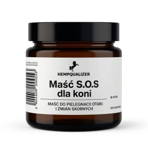 Maść na otarcia i rany HEMPQUALIZER S.O.S 120 ml 24h