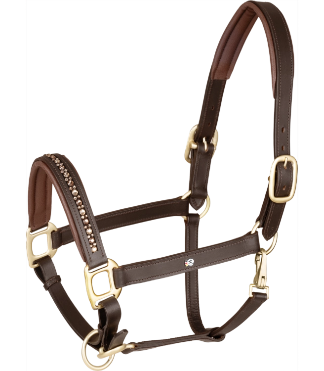 Kantar-skorzany-WALDHAUSEN-X-Line-Crystal-brown/gold-01