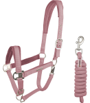 Kantar-z-uwiazem-WALDHAUSEN-Velvet-Set-dusky-pink-01