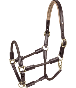 Kantar skórzany WALDHAUSEN "X-Line Leather Nevada" brown