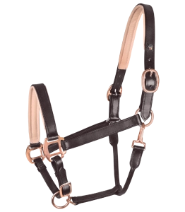 Kantar skórzany WALDHAUSEN "X-Line Leather Rose" brown
