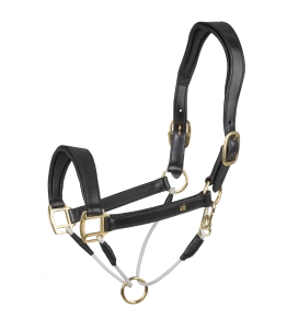 Kantar skórzany WALDHAUSEN "S-Line Leather Royal" black