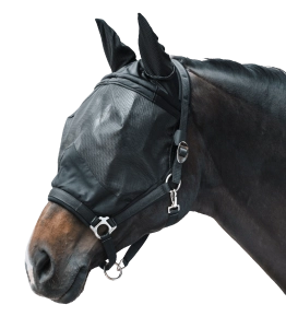Kantar z maską WALDHAUSEN "Premium Fly Mask" black
