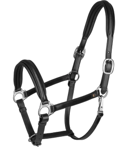 Kantar skórzany WALDHAUSEN "S-Line Classy" black/silver