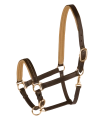 Kantar-skórzany-STAR-Diamond-brown-gold-01