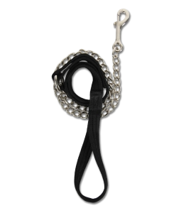 Uwiąz z łańcuszkiem WALDHAUSEN "Soft Lead Rein" black