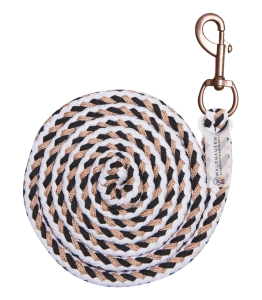 Uwiąz WALDHAUSEN "Shine Snap Hook" black/white/rose gold