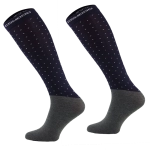 Skarpety COMODO "Microfibre Dots"  navy/white 24h