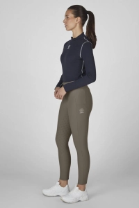 Legginsy bryczesy zimowe Eskadron Dynamic "Cosy" AW2026 powdertaupe 24h