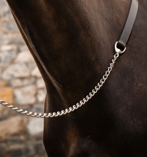 Uwiaz-z-lancuszkiem-HORSEWARE-Signature-brazowy