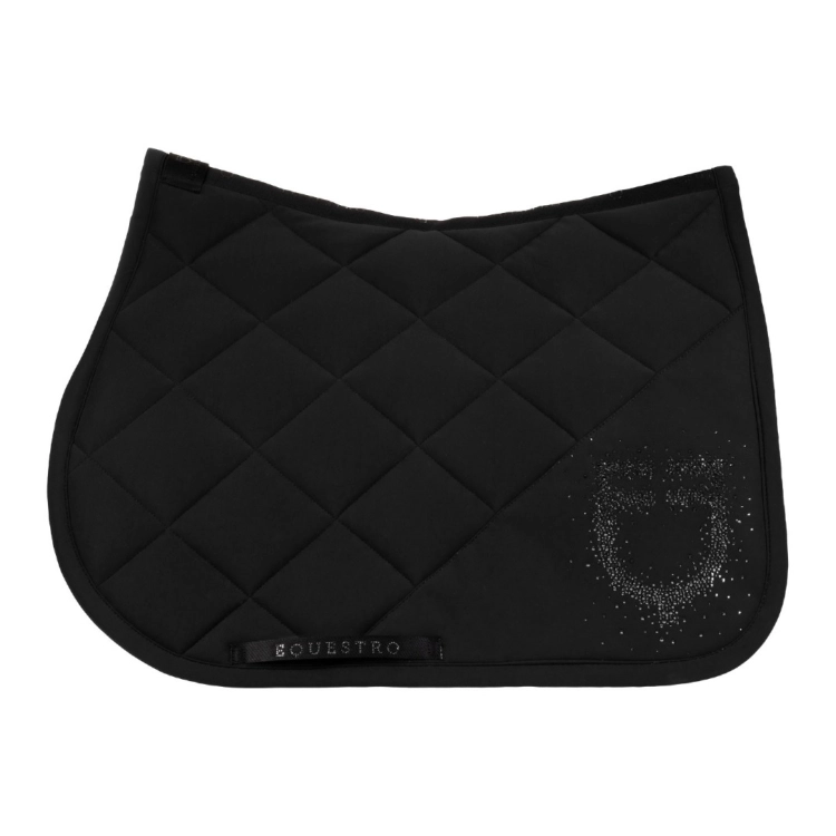 Czaprak-EQUESTRO-Jumping-Rhinestone-AW2026-black/black-24h-02