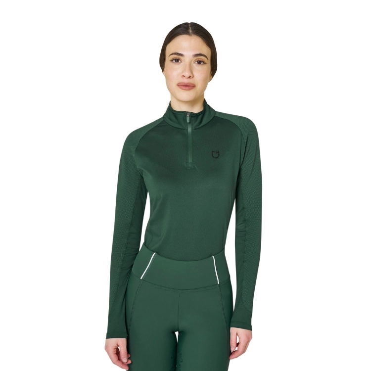 Koszulka-treningowa-EQUESTRO-Donna-AW2026-pine-grove-01