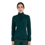 Bluzka-polarowa-EQUESTRO-High-Neck-Fleece-AW2026-pine-grove-01