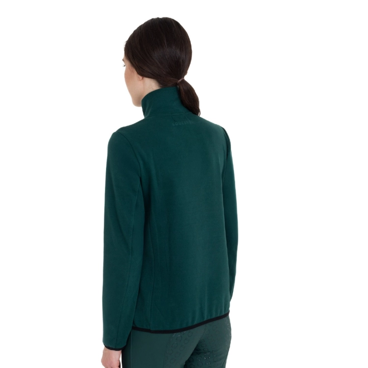 Bluzka-polarowa-EQUESTRO-High-Neck-Fleece-AW2026-pine-grove-03