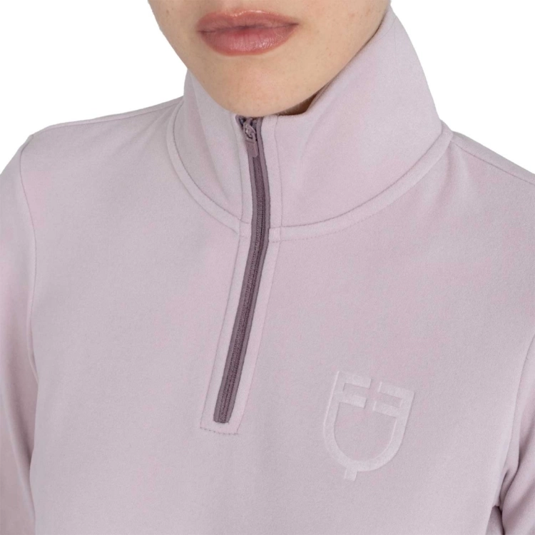 Bluzka-polarowa-EQUESTRO-High-Neck-Fleece-AW2026-hushed-violet-04
