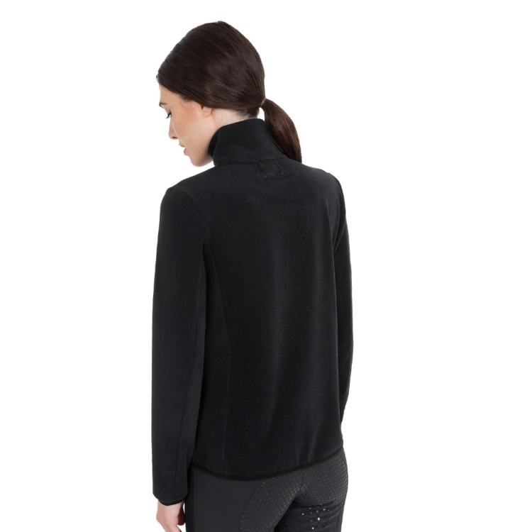 Bluzka-polarowa-EQUESTRO-High-Neck-Fleece-AW2026-black-02