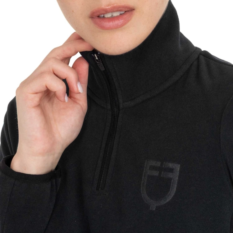 Bluzka-polarowa-EQUESTRO-High-Neck-Fleece-AW2026-black-04