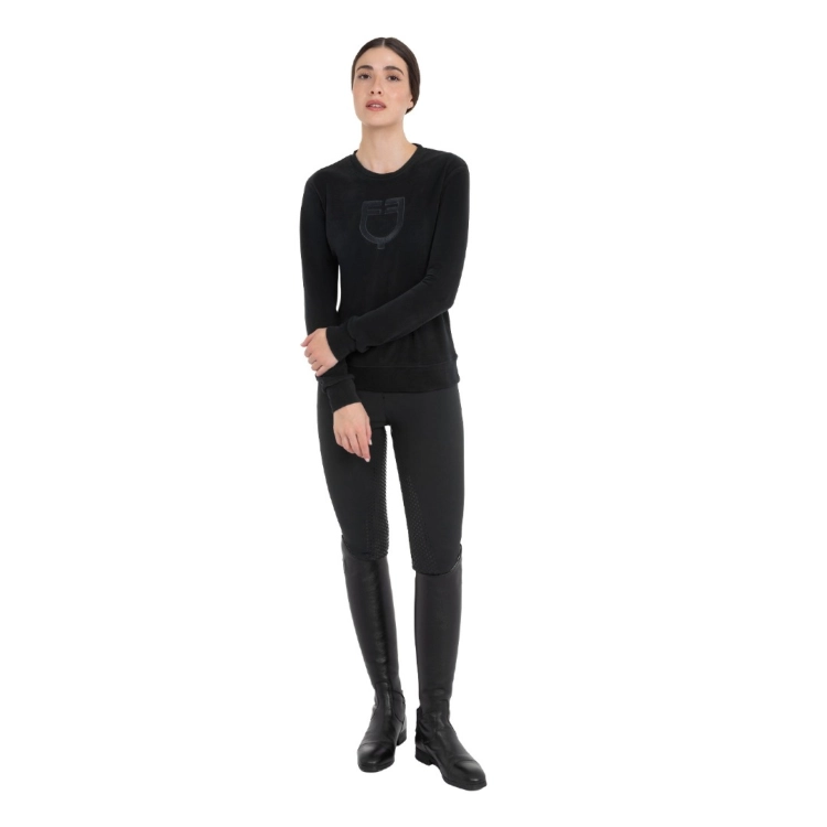 Bluza-EQUESTRO-Fleece-Crewneck-Sweatshirt-AW2026-black-06
