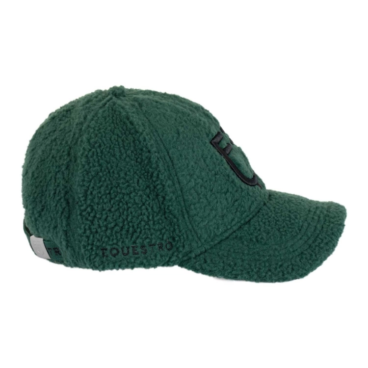 Czapka-z-daszkiem-EQUESTRO-Teddy-AW2026-pinegrove/black-05