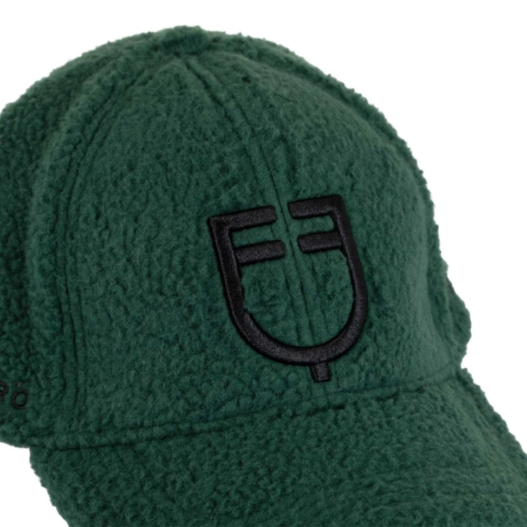 Czapka-z-daszkiem-EQUESTRO-Teddy-AW2026-pinegrove/black-06