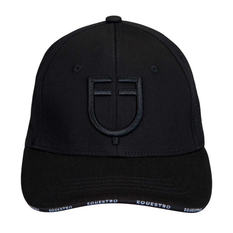 Czapka-z-daszkiem-EQUESTRO-Nuova-AW2026-black/black-02