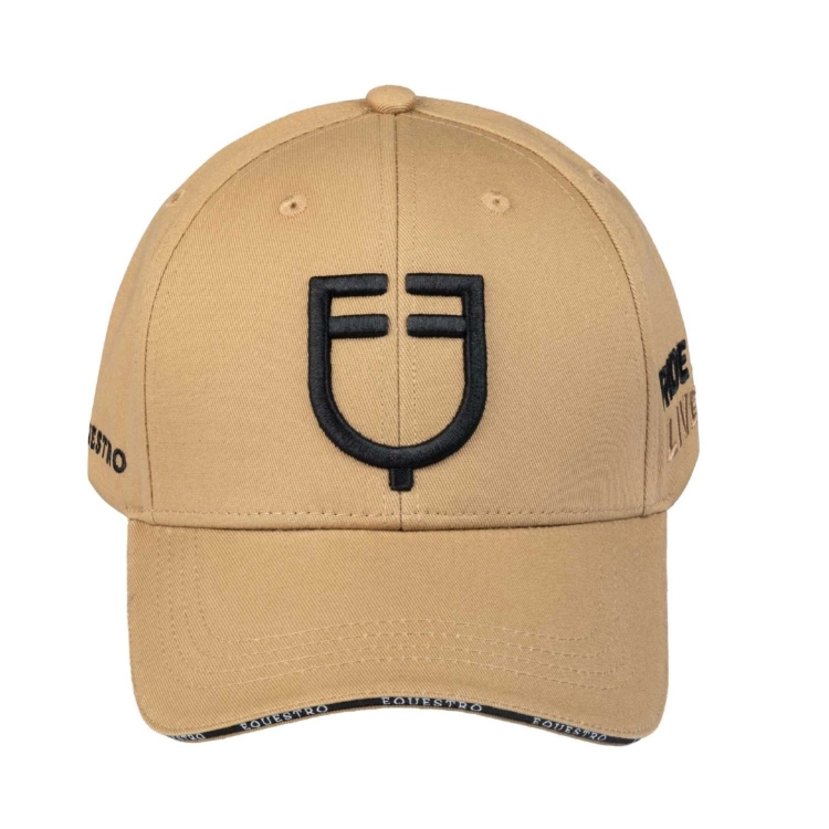 Czapka-z-daszkiem-EQUESTRO-Nuova-AW2026-oxford-tan-black-02