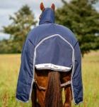 Derka-padokowa-z-kapturem-HORSEWARE-Rhino-Plus-1000D-100g-navy-titanium-grey