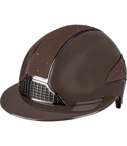 Kask-SWING-H24-Lady-Spark-brown-glossy-with-glitter-01
