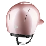 Kask-KEP-Smart-Nova-Metal-Polish-Polo-Visor-pink-black-chinstrap