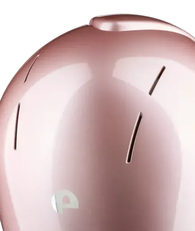 Kask-KEP-Smart-Nova-Metal-Polish-pink-cream-chinstrap