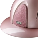Kask KEP Smart Nova Metal Polish Pink Star Polo Visor pink cream chinstrap
