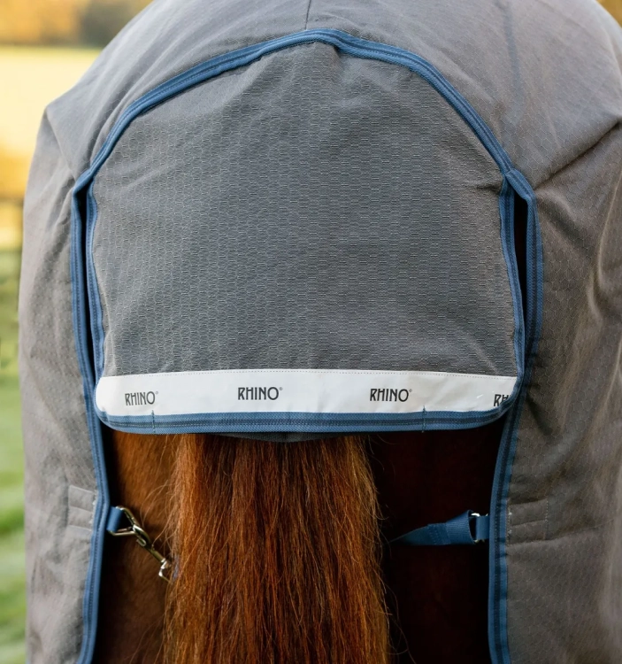 HORSEWARE Rhino Hexstop Plus 1000D 100g derka padokowa z kapturem
