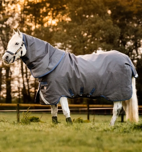 HORSEWARE Rhino Hexstop Plus 1000D 250g Derka padokowa z kapturem