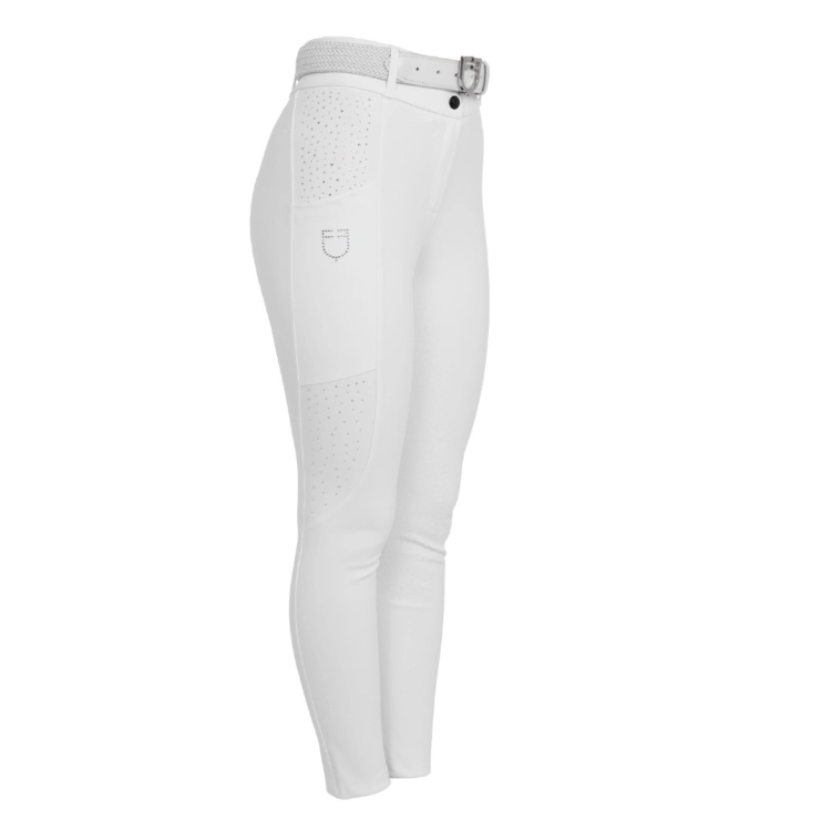 Bryczesy-konkursowe-EQUESTRO-Rhinestones-AW2026-white