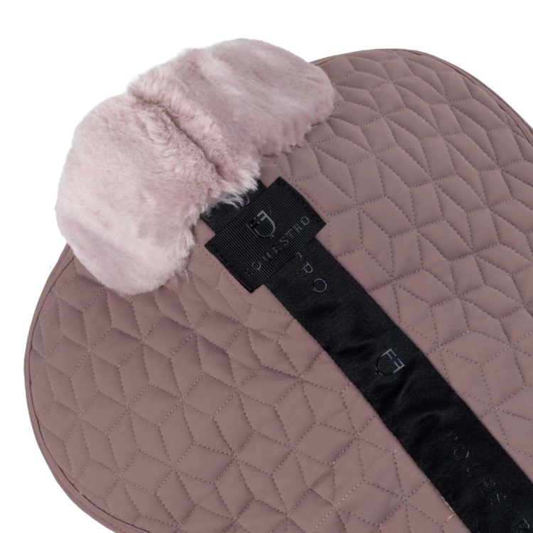 Podkładka pod siodło EQUESTRO Cube Quilting antler-hushed violet