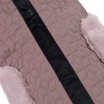 Podkładka pod siodło EQUESTRO Cube Quilting antler-hushed violet