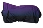 Derka padokowa HKM "Lugano Highneck" 1200D 200g czarny-ciemny lila