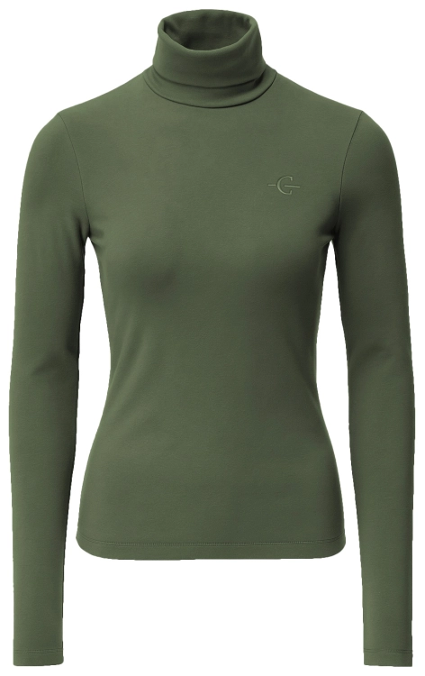 Golf-damski-Covalliero-Active-AW2026-forest-green-01