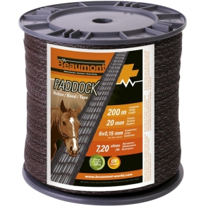 Taśma BEAUMONT "Paddock" 20 mm/ 200 m 