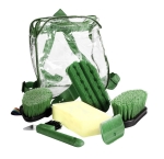 Zestaw szczotek w plecaku HORZE