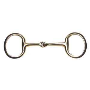 Wędzidło oliwkowe pojedynczo łamane Feeling "Cyprium" 18 mm