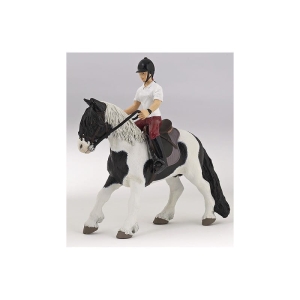 Figurka PAPO "Pony With Saddle And Bridle"