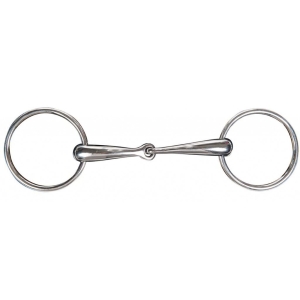 Wędzidło pojedynczo łamane pełne HKM "Anatomisch" 18 mm