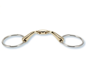 Wędzidło podwójnie łamane Stubben "Anatomic Sweet Copper" 16 mm