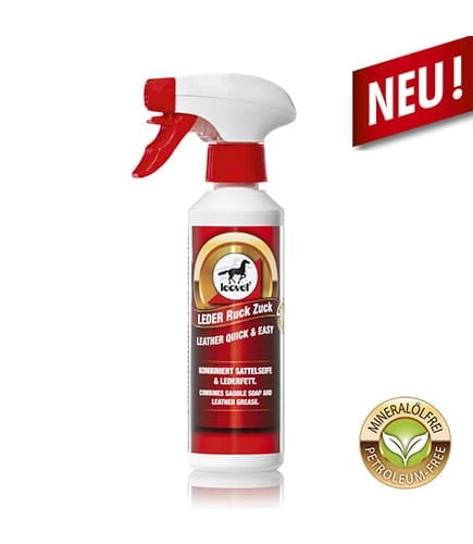 Leovet -spray- do -skór- 2w1- Leather- Care- Quic-k & -Easy