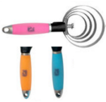 Zgrzebło metalowe Hippo-Tonic "Gel Round"