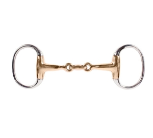 Wędzidło oliwkowe podwójnie łamane HORZE 18mm