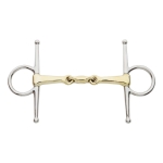 Wędzidło z wąsami podwójnie łamane Kavalkade 14 mm