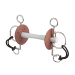 Pelham prosty Beris "Comfort Bar" 15 mm krótkie czanki